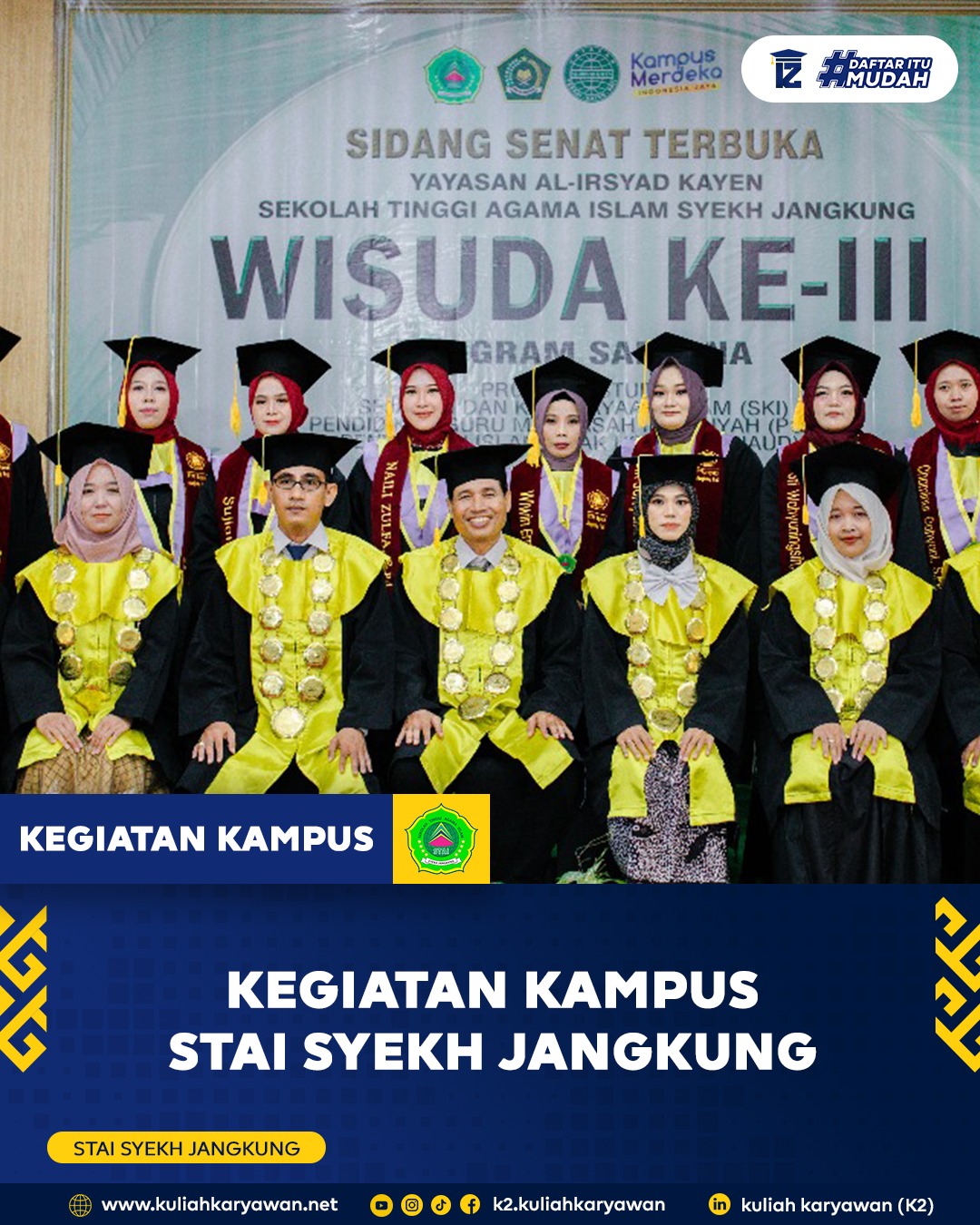 Program Study  Kuliah Karyawan Sekolah Tinggi Agama Islam Syekh Jangkung Pati