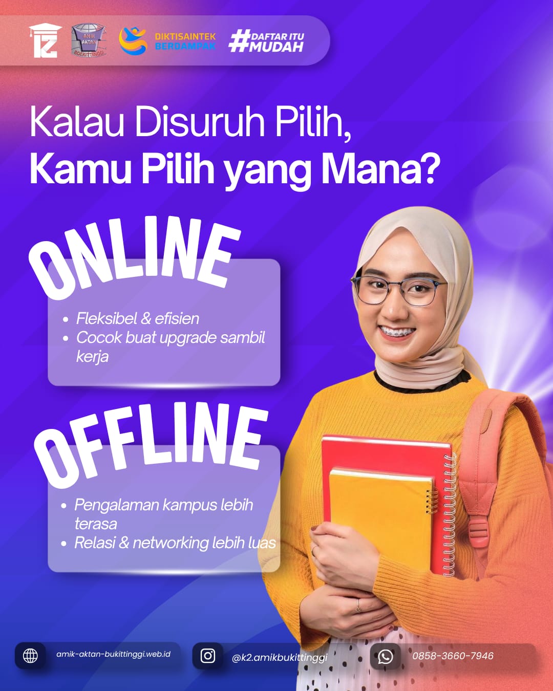Kuliah Weekend di AMIK-AKTAN Bukittinggi