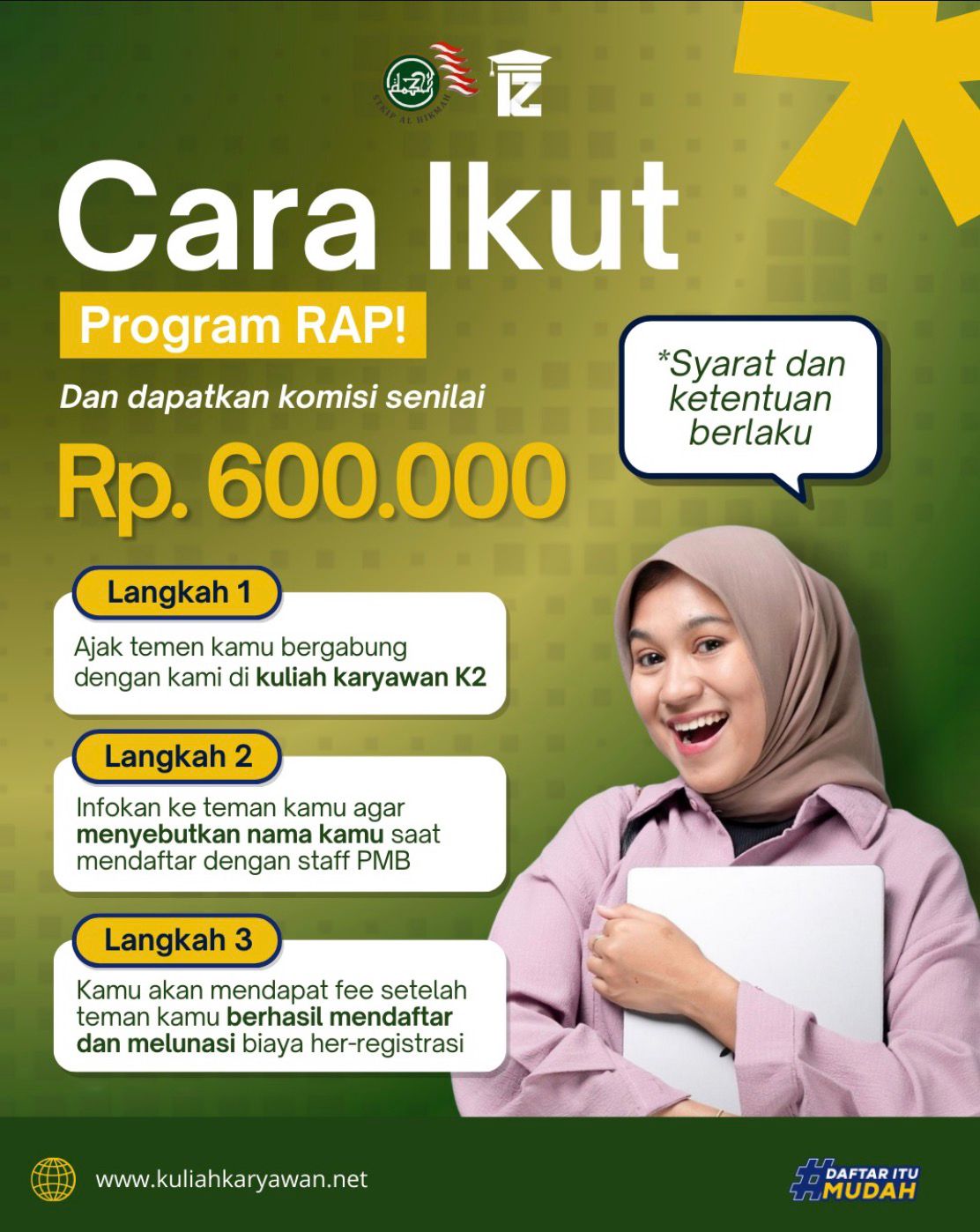 Tips Dapat Uang Saku Tambahan Enam Ratus Ribu Sambil Kuliah Online Di Surabaya