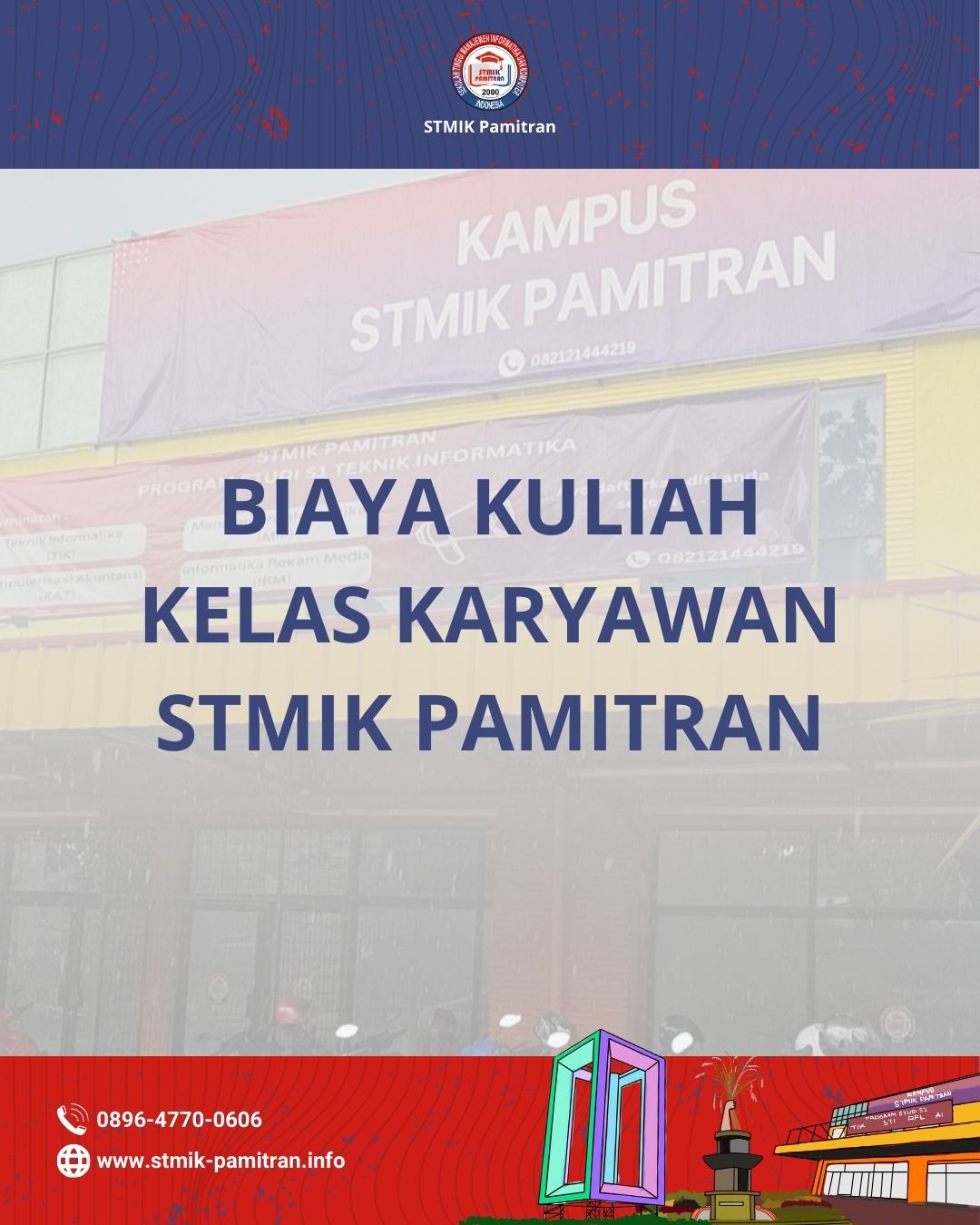 Biaya Kuliah Kelas Karyawan STMIK Pamitran