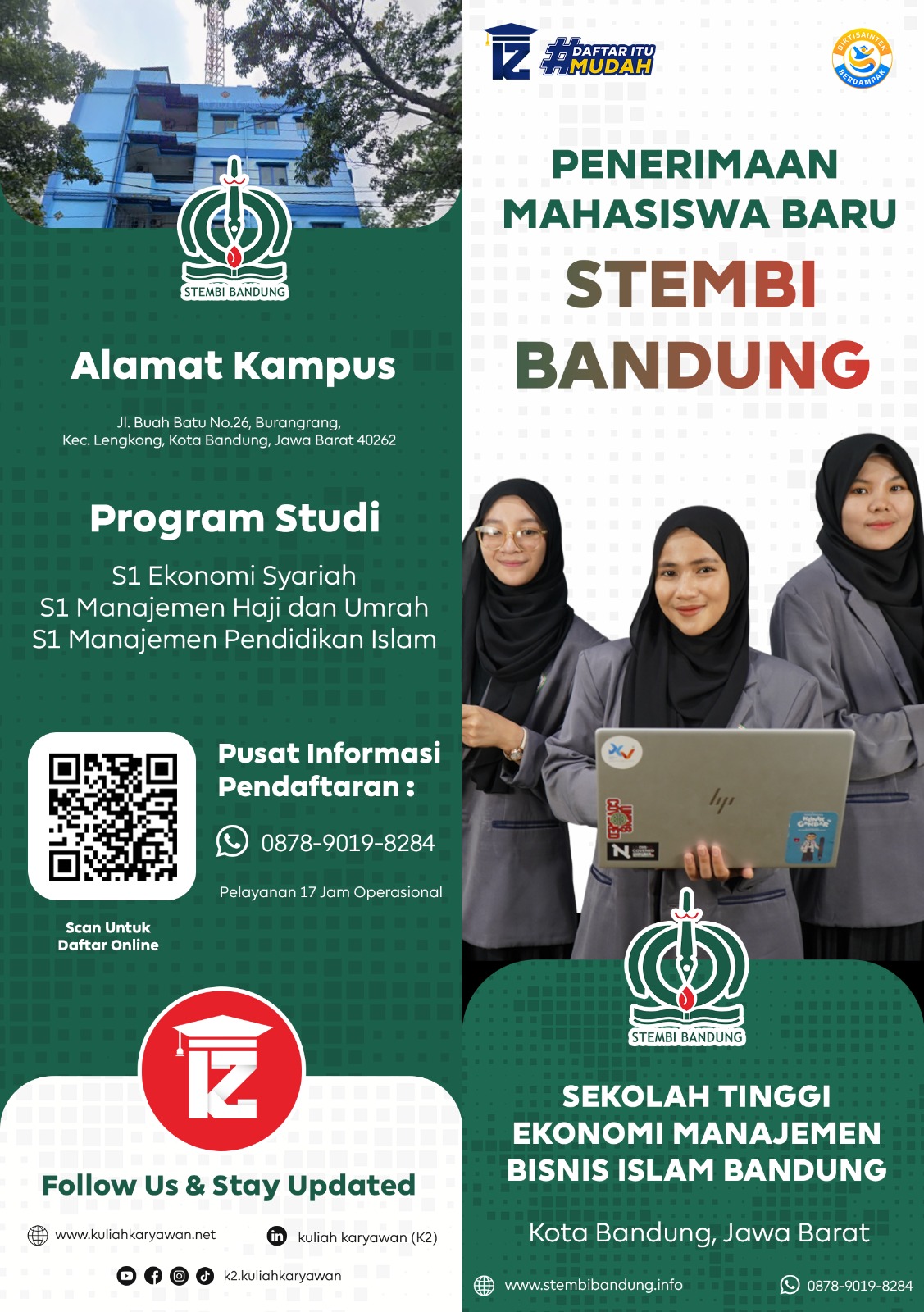 Kuliah Online di STEMBI Bandung untuk Karyawan dan Pekerja