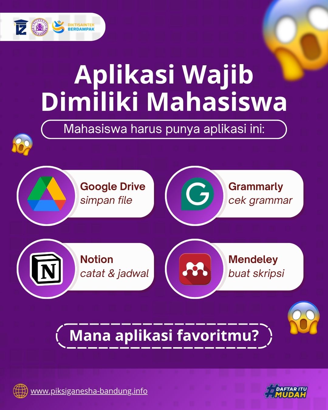 Aplikasi Wajib di HP dan Laptop yang Harus Dimiliki Mahasiswa untuk Kuliah Lebih Mudah