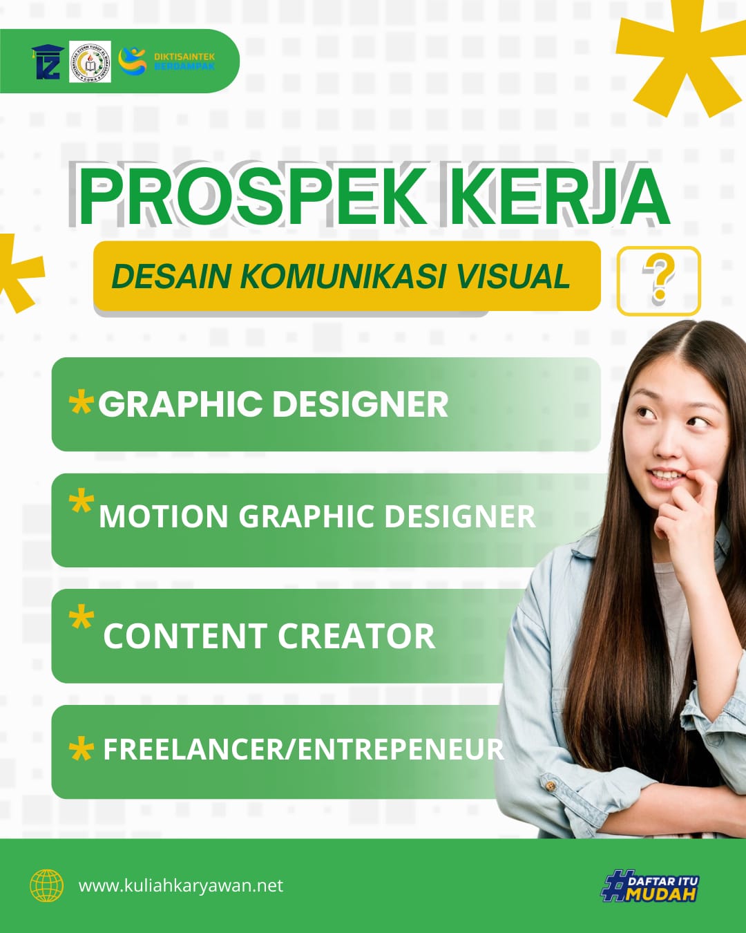 Jurusan Desain Komunikasi Visual Jurusan Prospek di Perguruan Tinggi di Sulawesi Selatan