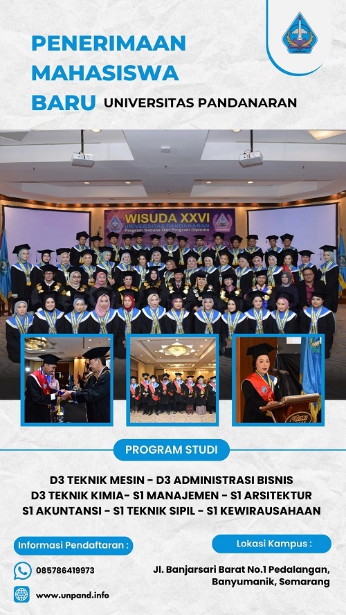 Penerimaan Mahasiswa Baru Universitas Pandanaran Semarang