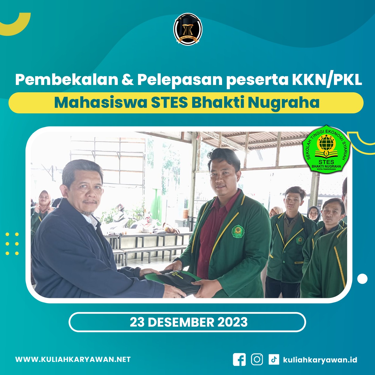 Pendaftaran Mahasiswa Baru di Sekolah Tinggi Ekonomi Syariah Bhakti Nugraha