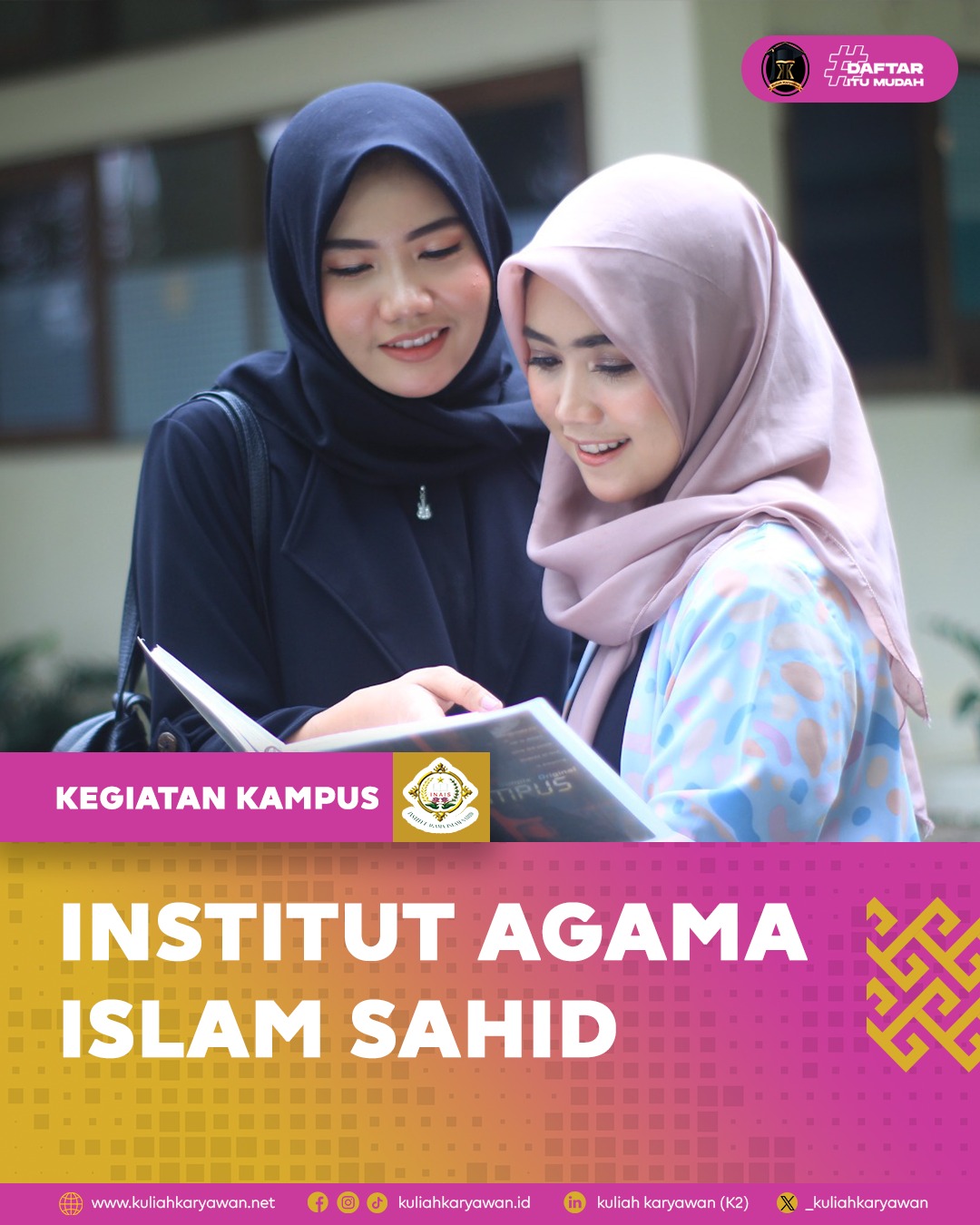 Jurusan Manajemen Pendidikan Islam di Institut Agama Islam Sahid Bogor Program Kelas Khusus Karyawan
