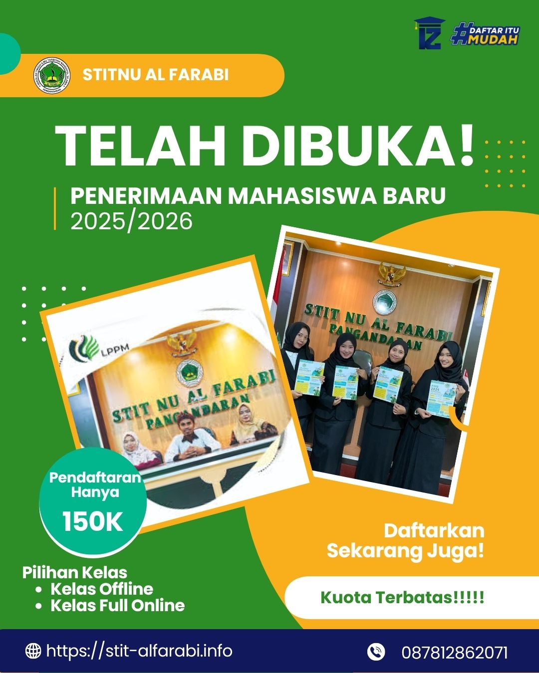 Cari Kampus Kuliah Karyawan Full Online Daerah Pangandaran