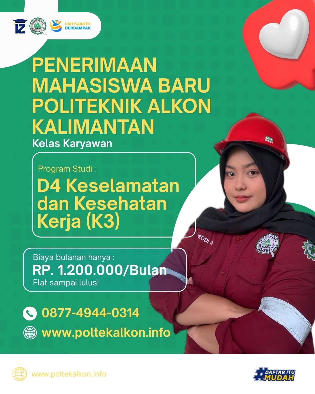 Mengenal Program D4 Keselamatan dan Kesehatan Kerja di Politeknik Alkon Kalimantan