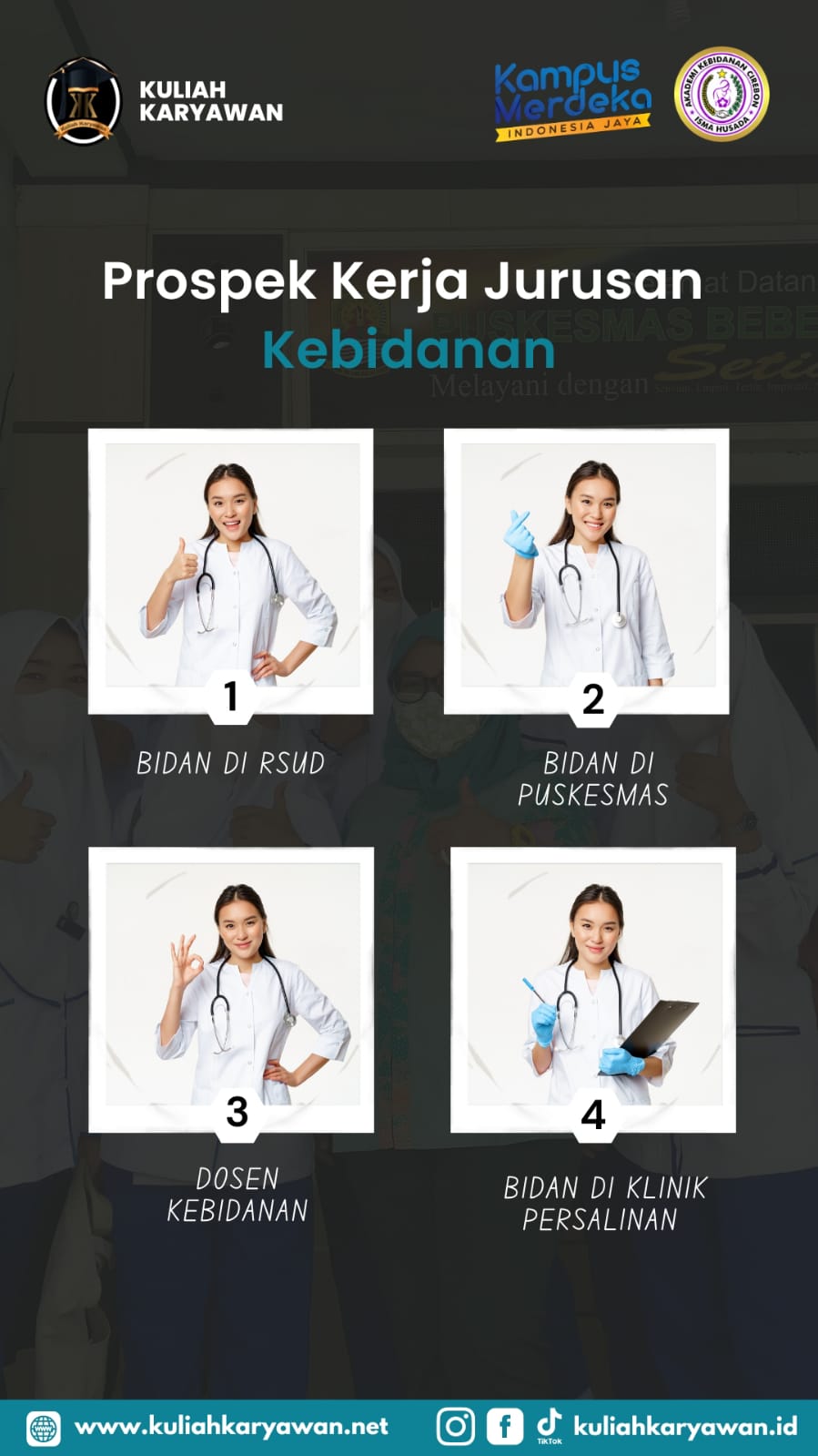 Empat Prospek Kerja Jurusan Kebidanan Akbid Isma Husada Cirebon