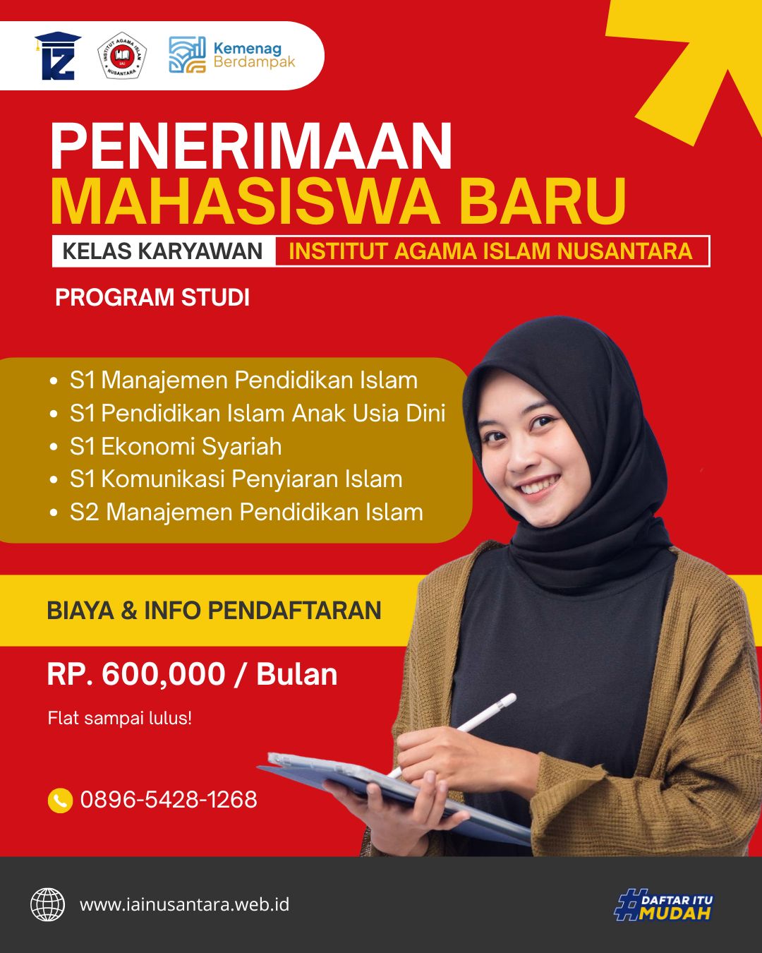 Perkuliahan Full Online di Kampus IAI Nusantara