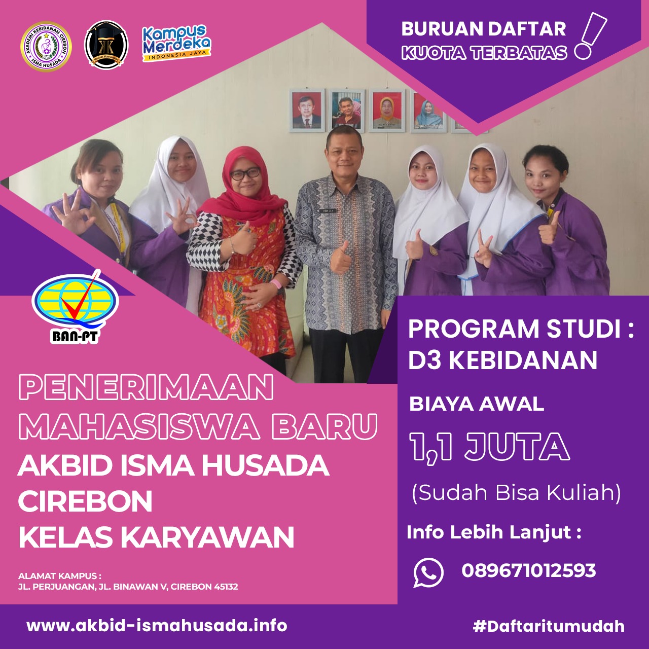 Berkarir Dengan Kuliah Kelas  Karyawan Di Akbid Isma Husada Cirebon