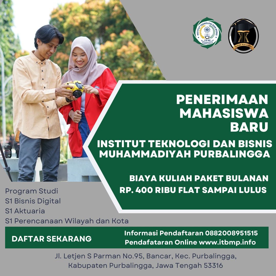 ITB MP kampus terjangkau di Kota Purbalingga Jawa Tengah