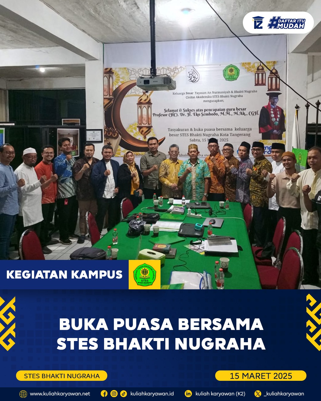 Pendaftaran Mahasiswa Baru di Sekolah Tinggi Ekonomi Syariah Bhakti Nugraha