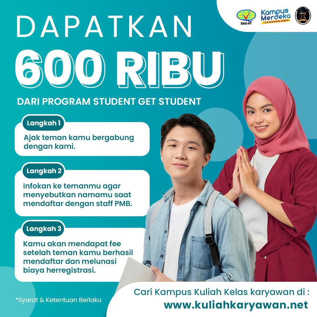 Lowongan Freelance Affiliate Kampus IAI Sahid Bogor Penghasilan 600K