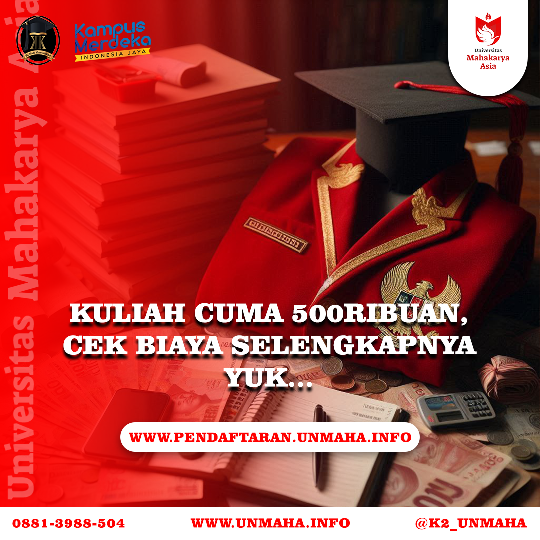 Kuliah Cuma 500Ribuan, Cek Biaya Selengkapnya Yuk