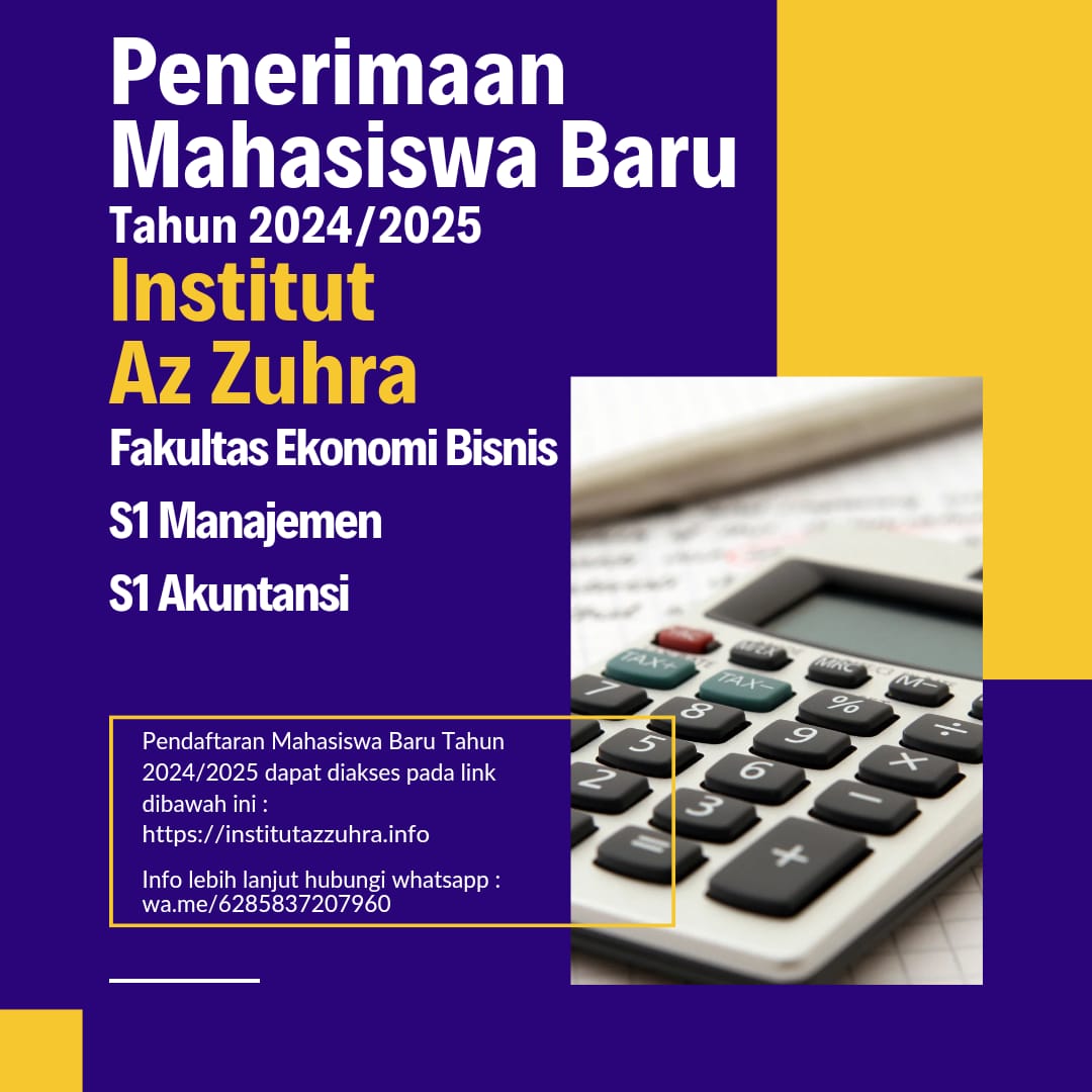 Program Studi Fakultas Ekonomi Bisnis Institut Az Zuhra