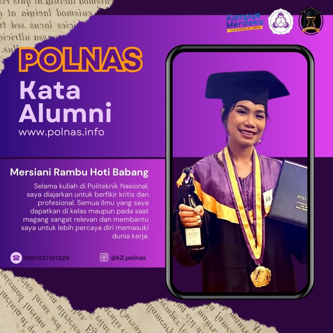 K3 Kelas Karyawan Kampus Politeknik Nasional Kata Alumni