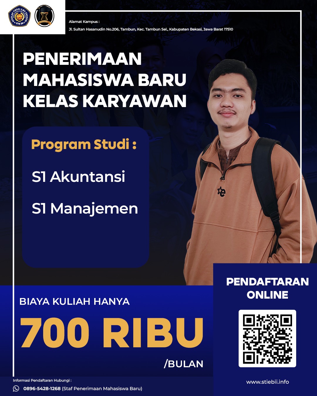 Ayo Kuliah Kelas Karyawan di Kampus STIE BII
