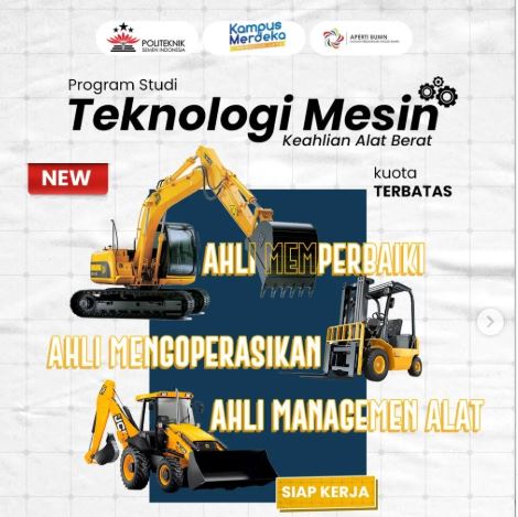 Prodi Unggulan Politeknik Semen Indonesia Teknologi Mesin