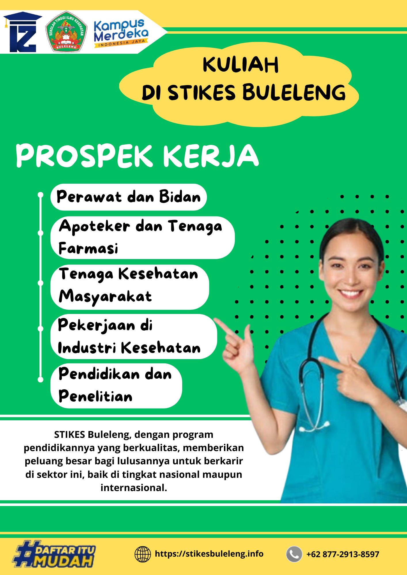 Pendaftaran Kuliah Karyawan Di STIKES Buleleng Investasi Untuk Masa Depan Cemerlang