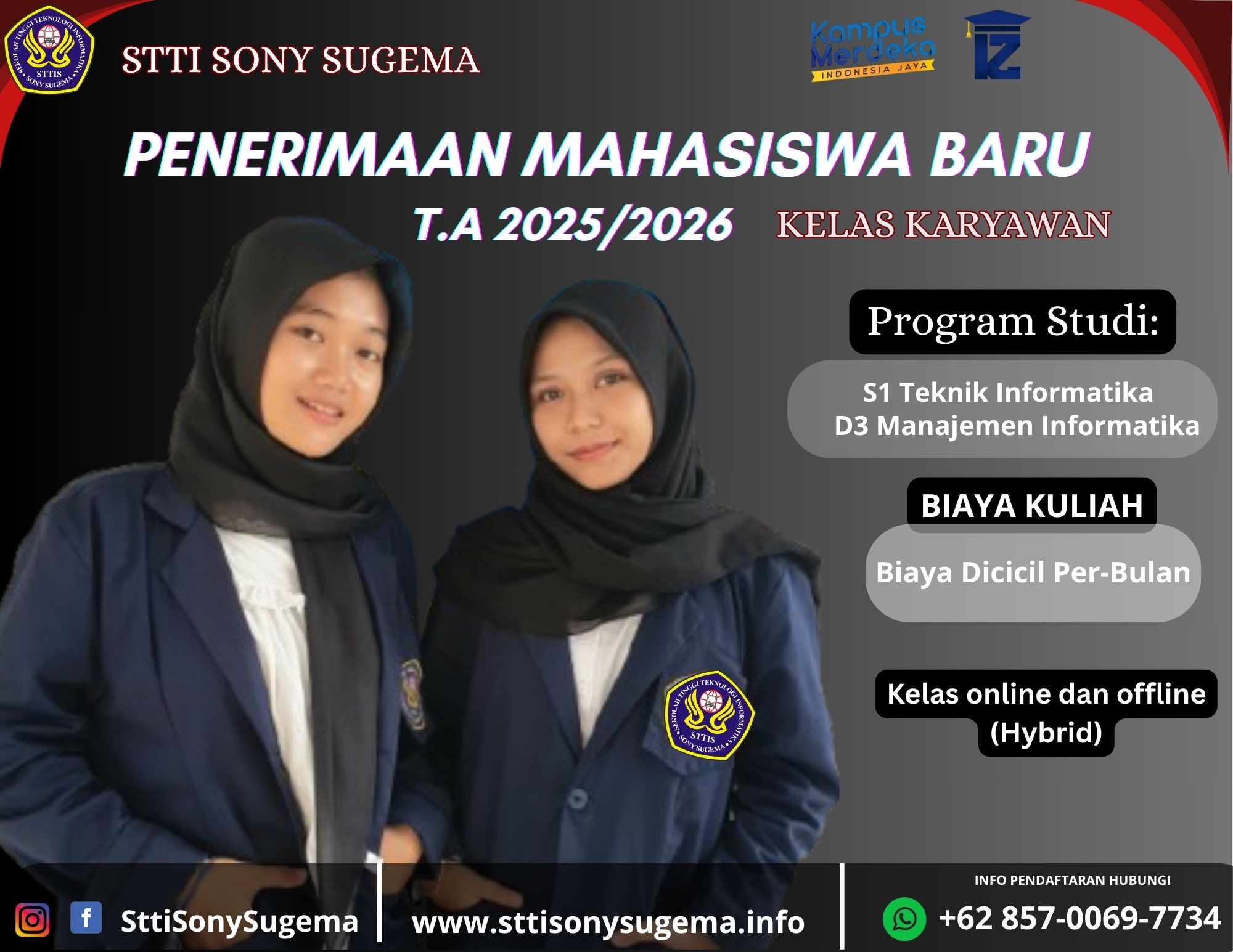 Kuliah Karyawan Online STTI Sony Sugema 