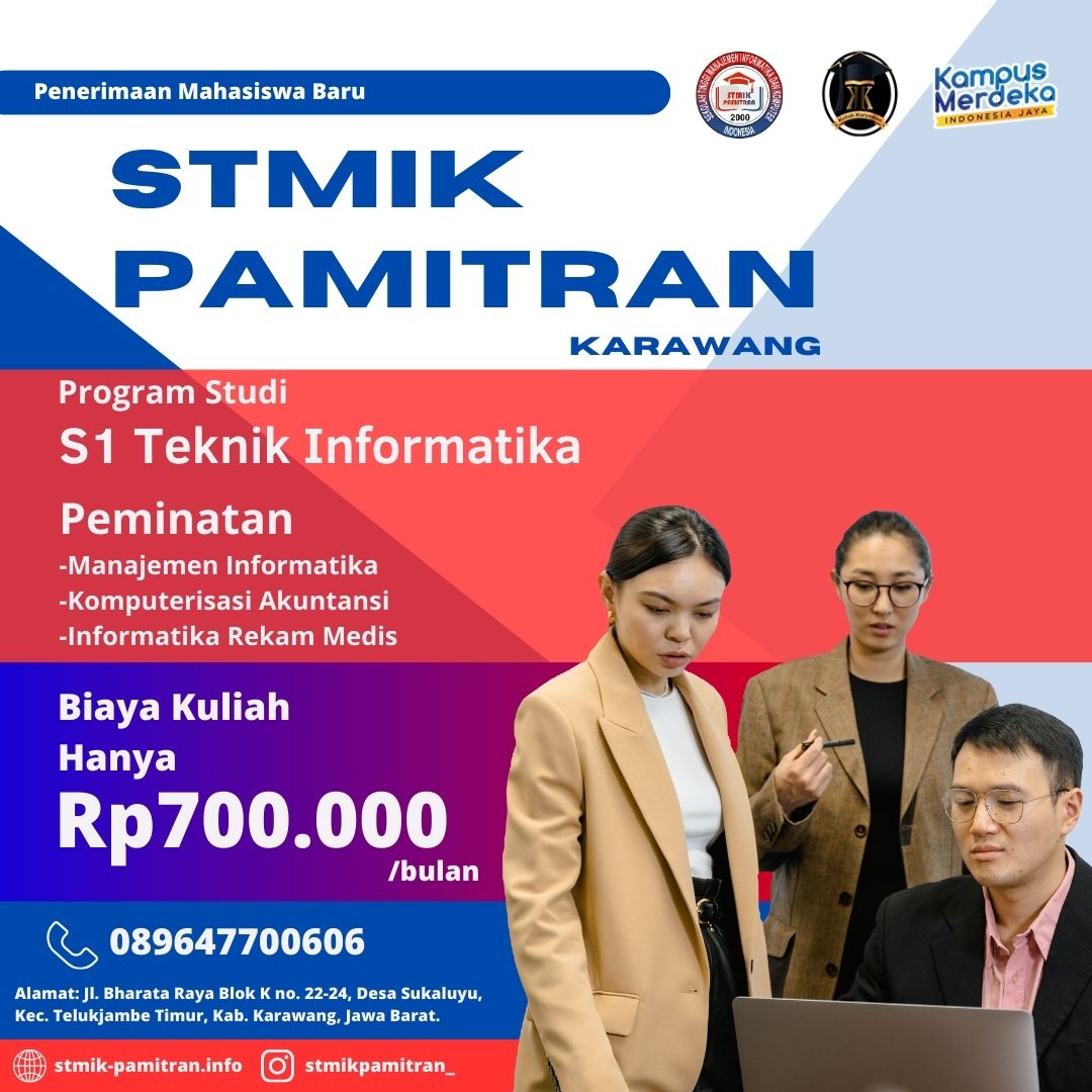 Bayar Kuliah Diangsur Setiap Bulan di STMIK Pamitran Karawang