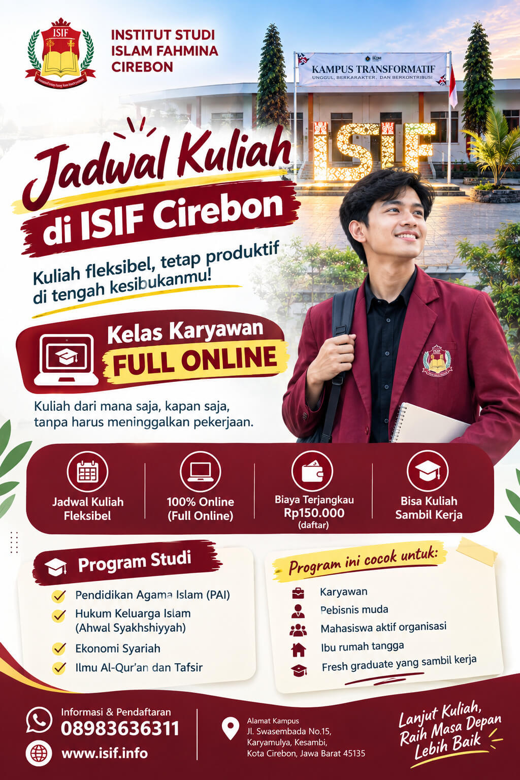 Jadwal Kuliah di Institut Studi Islam Fahmina Cirebon