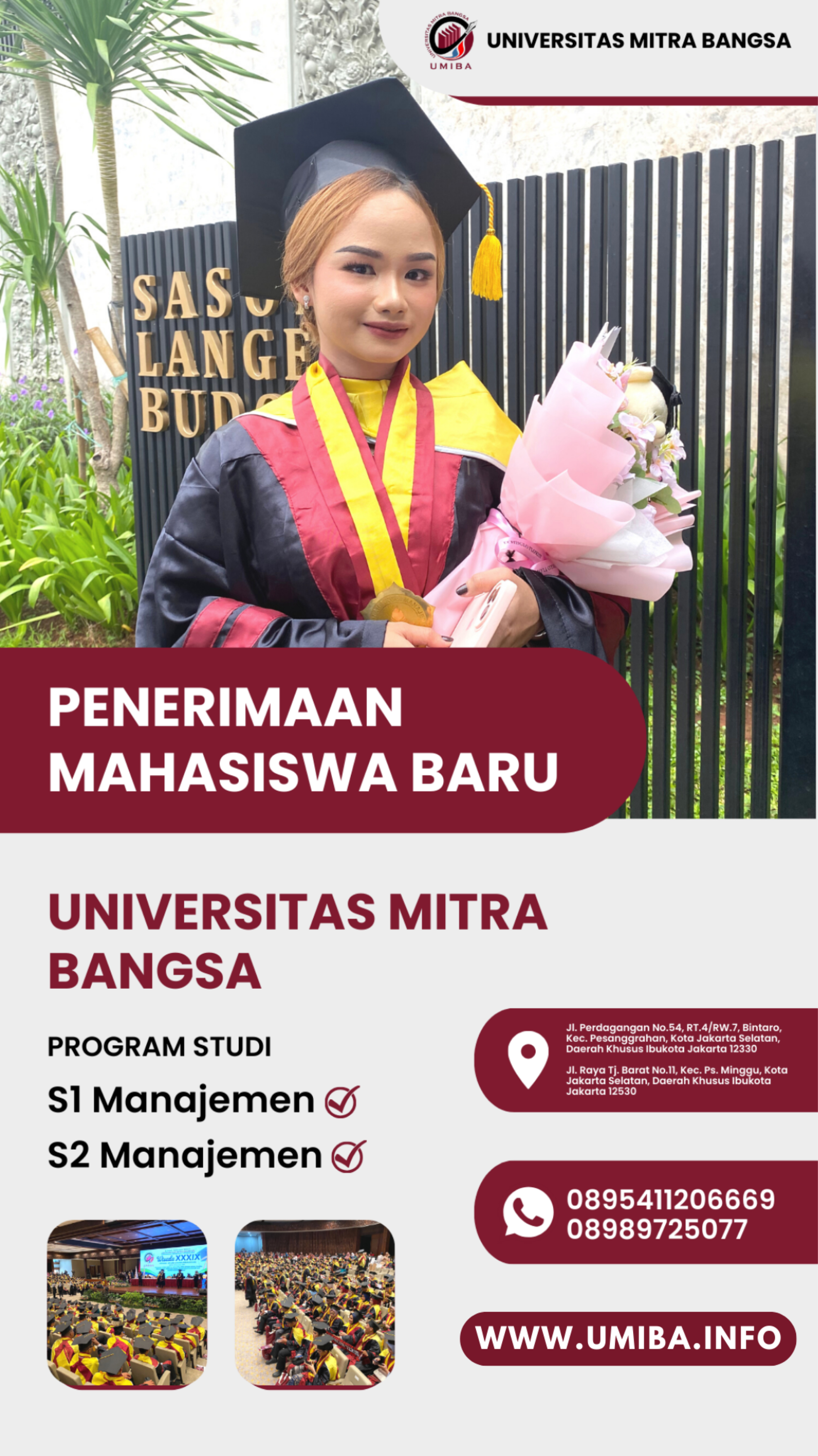 Kelas Karyawan Kampus UMIBA Jurusan S2 Magister Manajemen