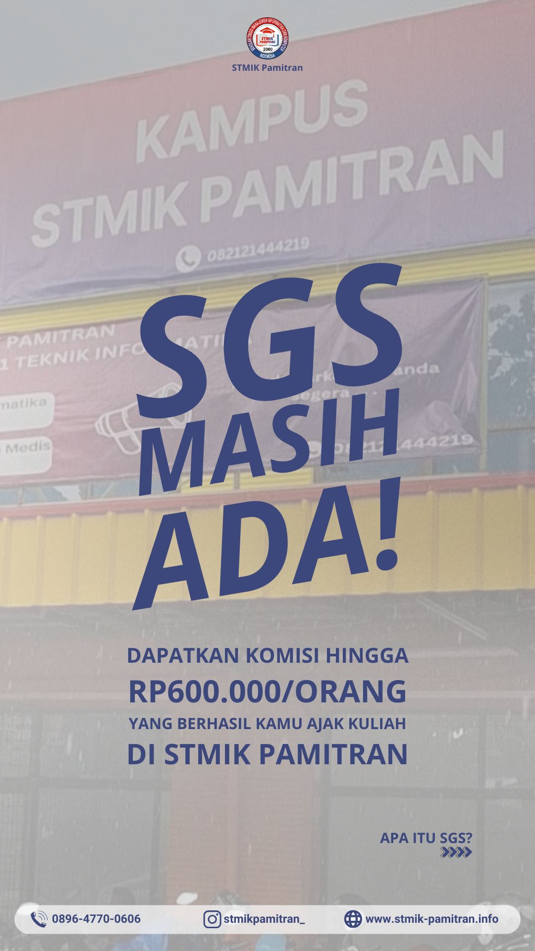 Program Student Get Student STMIK Pamitran Karawang