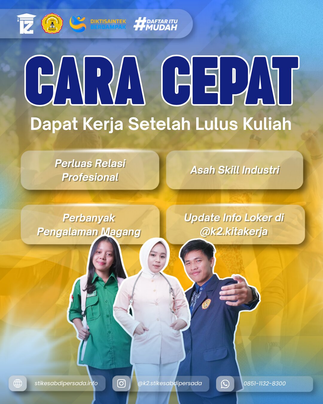 Biaya Kuliah Kelas Malam di STIKES ABDI PERSADA