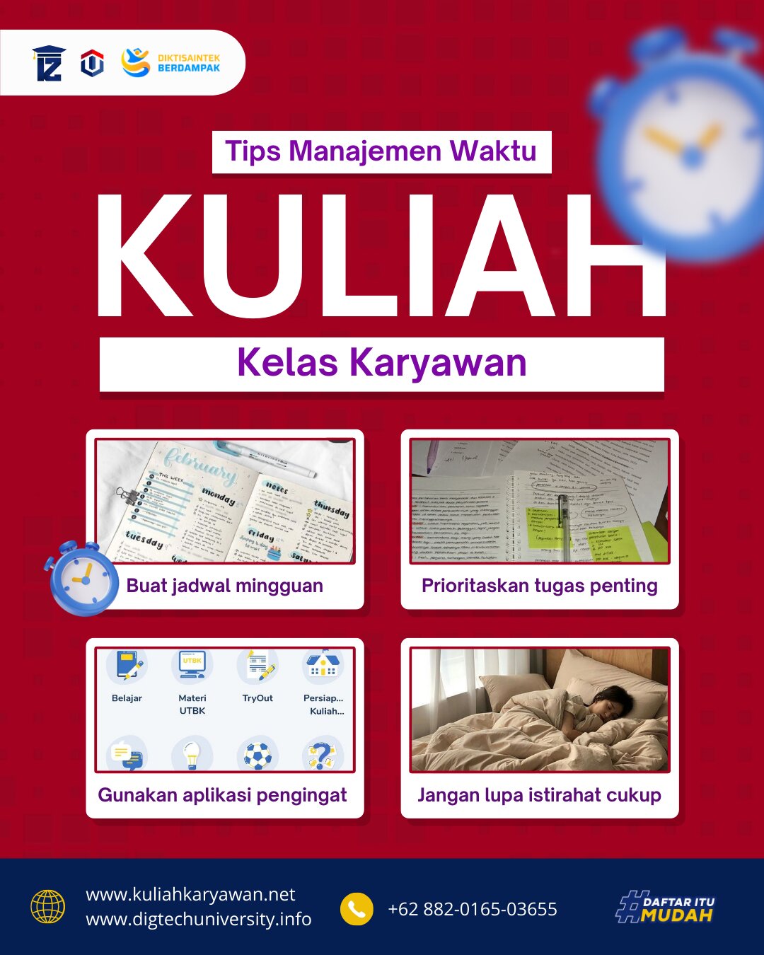 Kuliah Kelas Karyawan Lebih Mudah dan Fleksibel di Digitech University