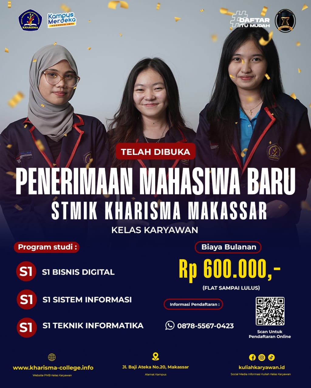Kelas Karyawan STMIK Kharisma Makassar