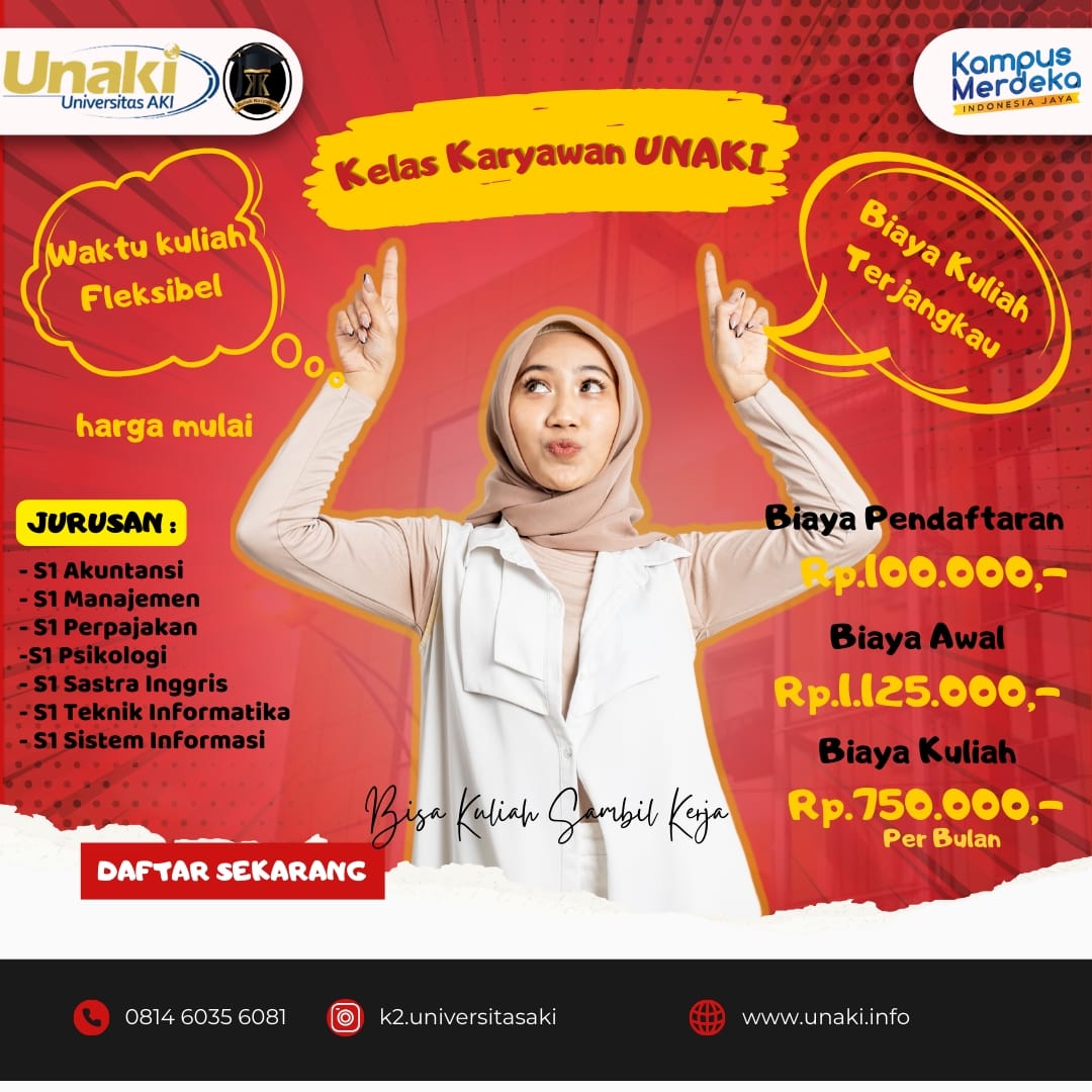 Kuliah Di Kelas Karyawan UNAKI Semarang