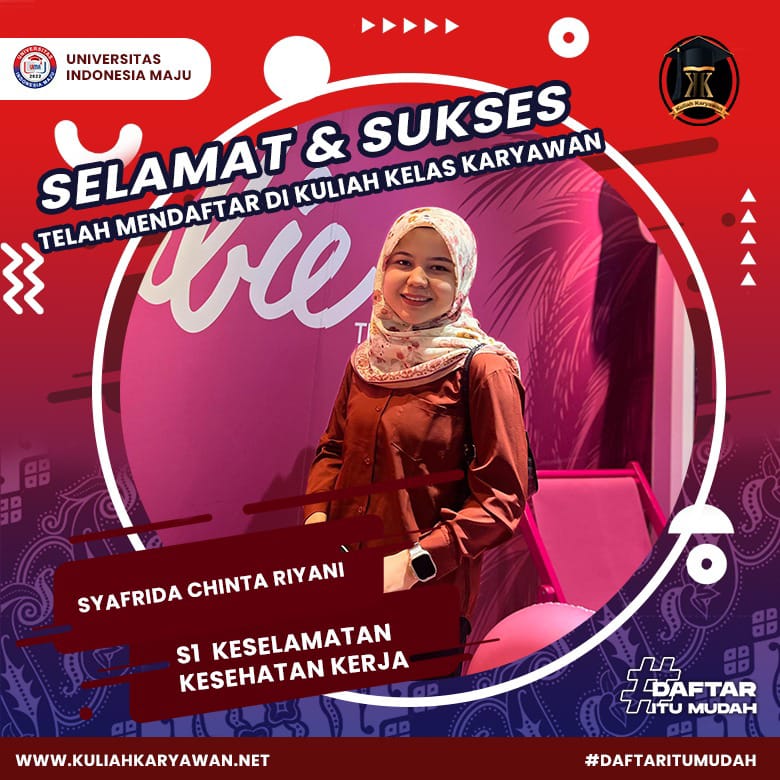 Pendaftaran Kuliah Program Studi K3 Di UIMA