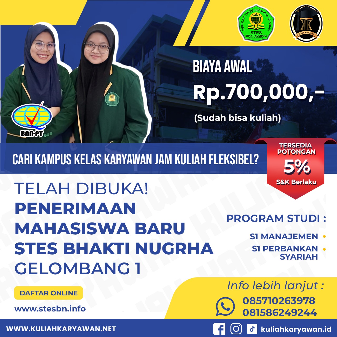 Perguruan Tinggi Ekonomi Syariah STESBN Daerah Ciledug