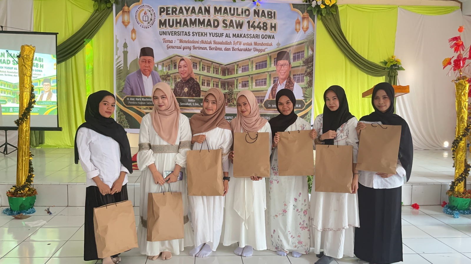 Pelakasaan Maulid Nabi di Lingkup Universitas Syekh Yusuf Al Makassari Gowa