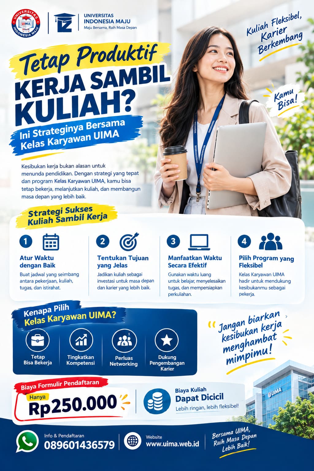 Tetap Produktif Kerja Sambil Kuliah Ini Strateginya Bersama Kelas Karyawan UIMA