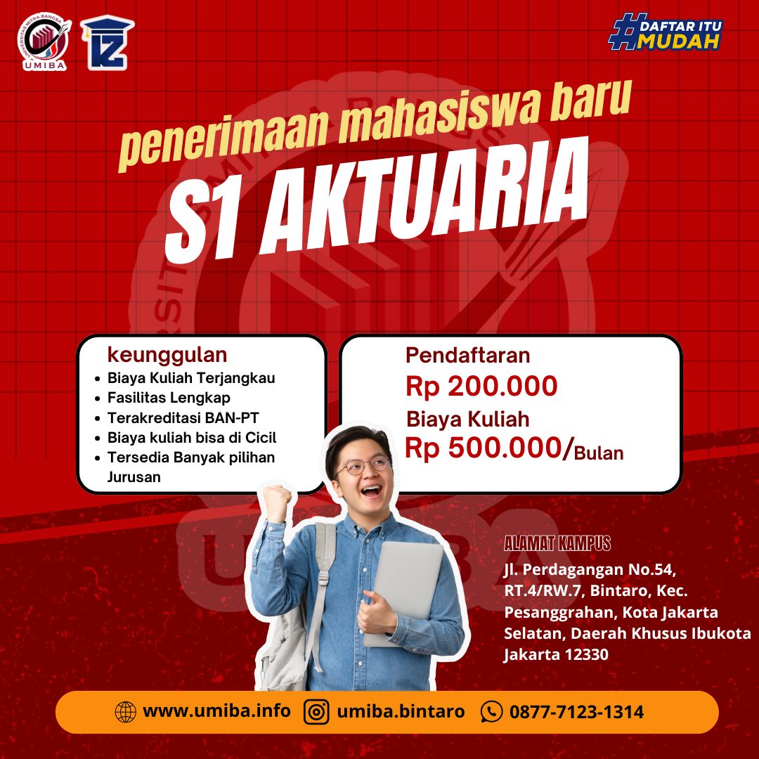 Kuliah S1 Aktuaria Jakarta Selatan