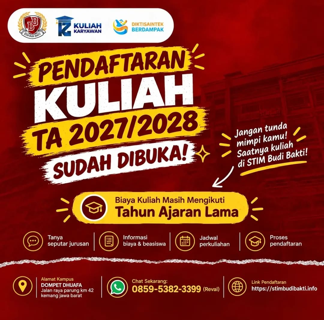 Konsultasi Pendaftaran kuliah di Kampus Budi Bakti