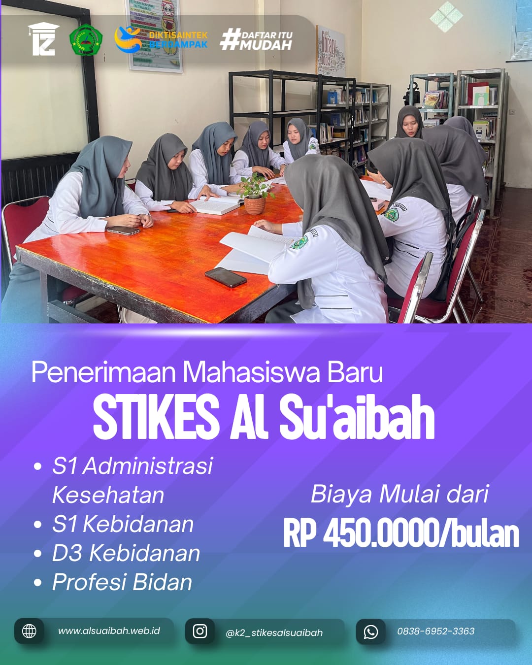 Kampus Kesehatan Biaya Terjangkau di Palembang