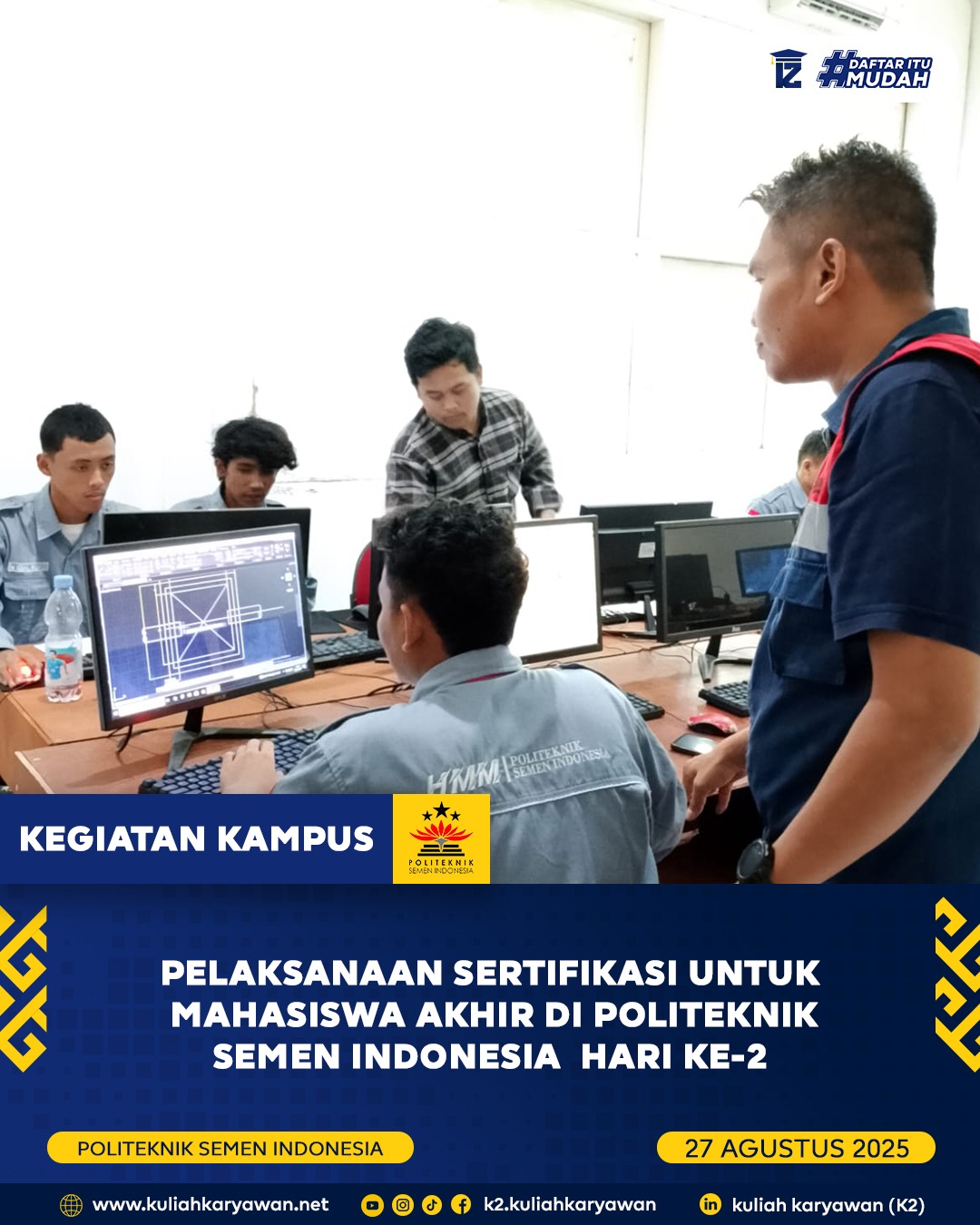 Sertifikasi Untuk Mahasiswa PoltekSI