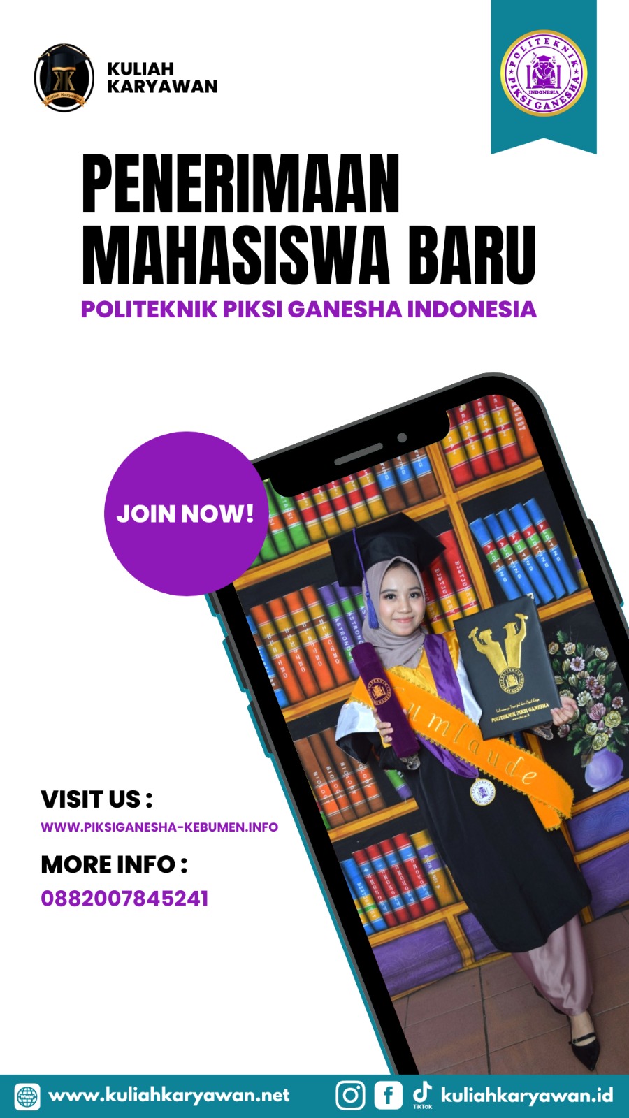 Segera Daftar Kuliah di Politeknik Piksi Ganesha Indonesia