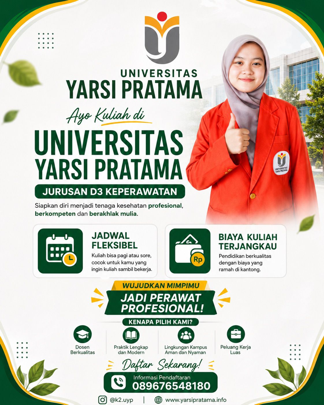 Rekomendasi Jurusan Keperawatan Biaya Terjangkau Di Universitas Yarsi Pratama Tangerang