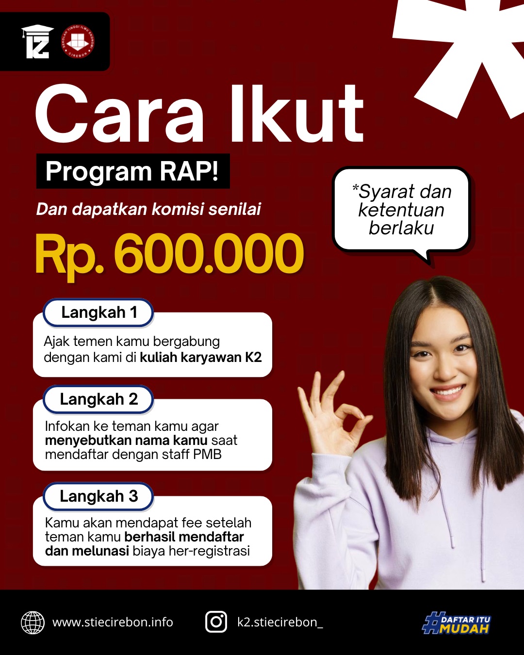 Cara Ikut Program RAP STIE Cirebon