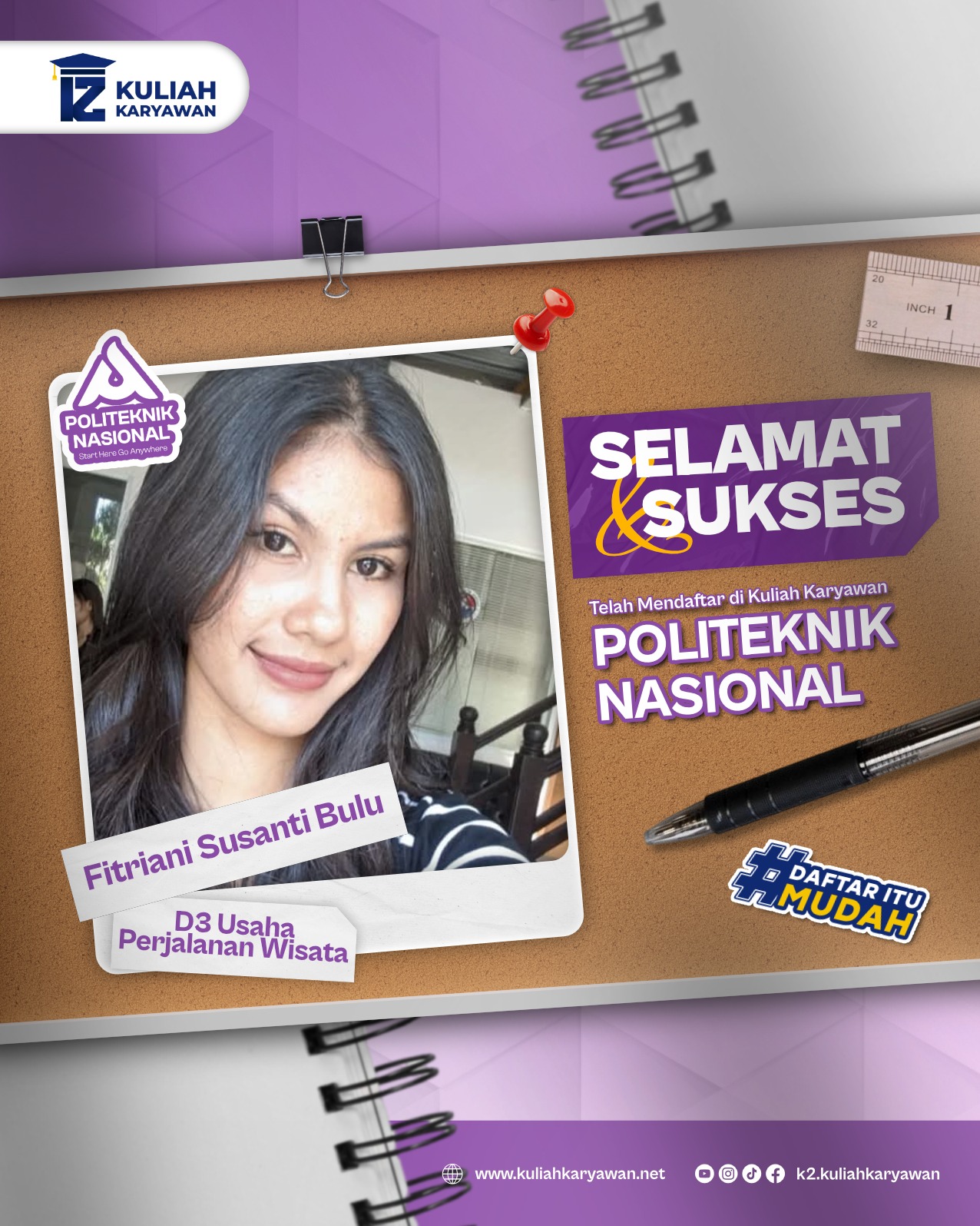 Politeknik Nasional Masih Membuka Penerimaan Mahasiswa Baru 2026