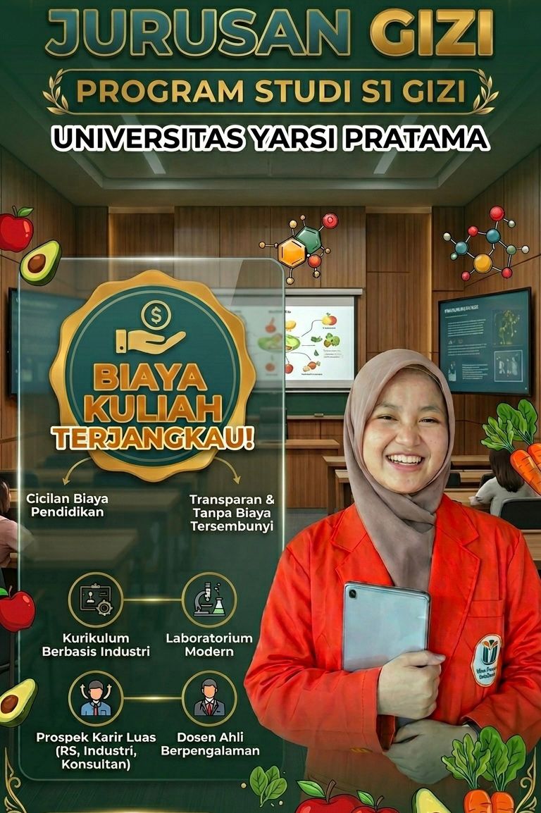 Kampus Gizi di Tangerang Universitas Yarsi Pratama Bisa Jadi Pilihan Tepat