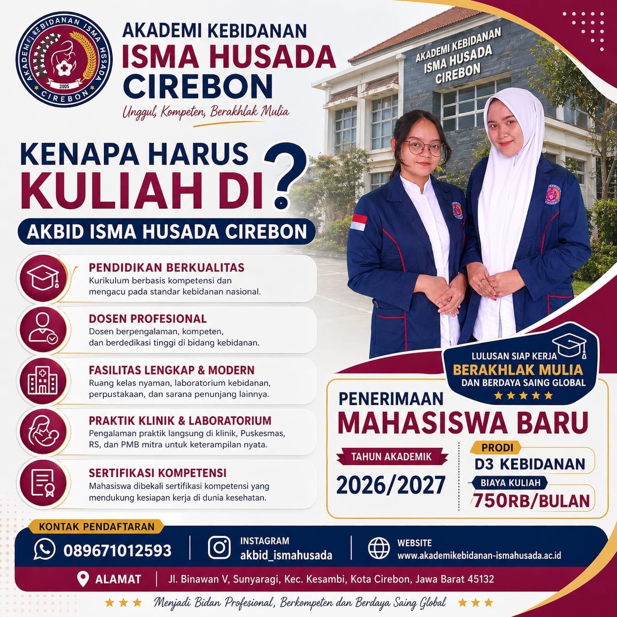 Alasan Berkuliah Di Akbid Isma Husada Cirebon
