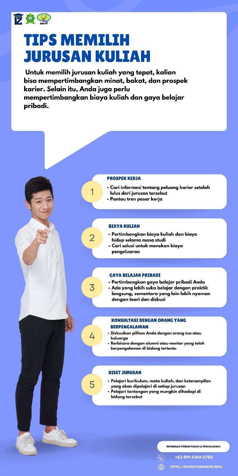 Tips Memilih jurusan Kuliah versi Institut Studi Islam Sunan Doe