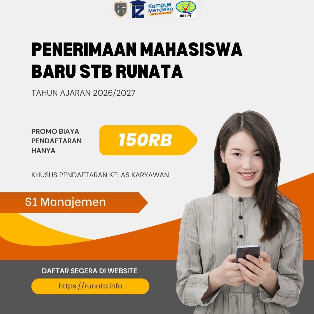 150 RIbu Udah Bisa Daftar Di STB Runata