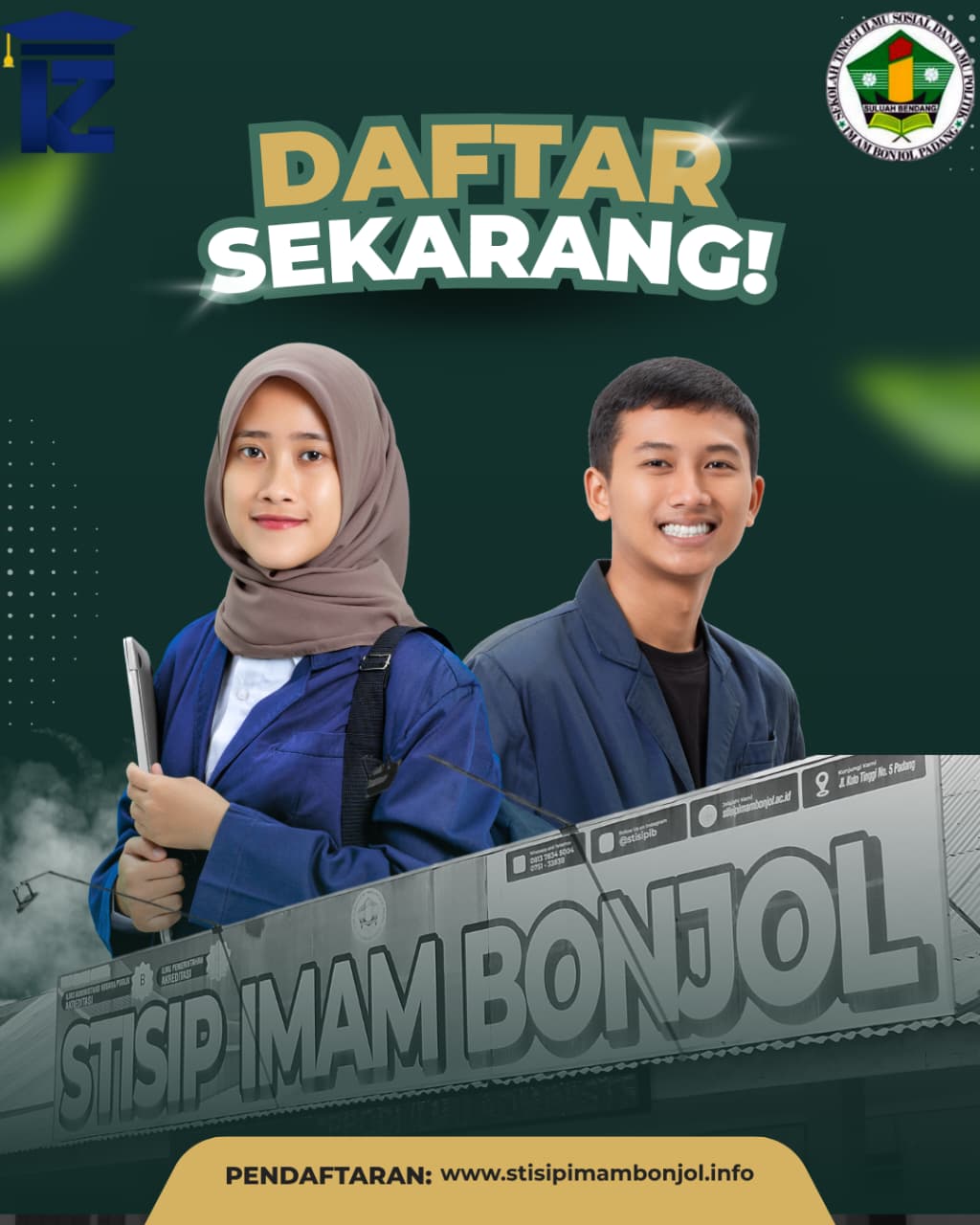Daftarkan Diri Anda Bersama Kuliah Karyawan STISIP Imam Bonjol Padang
